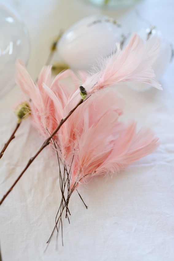 FEATHER BOUQUET LIGHT PINK 12-PACK - 3