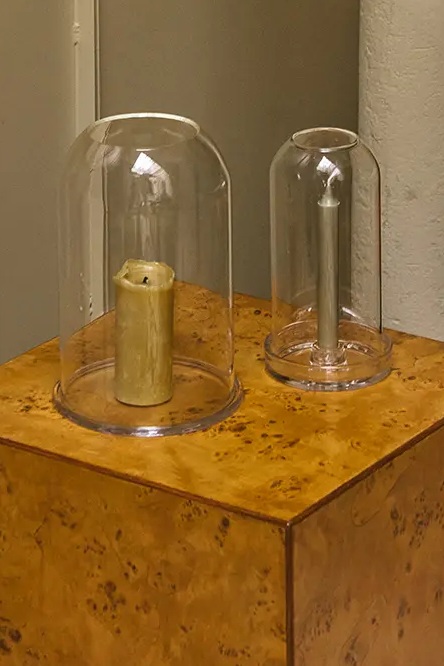 Storm glass - Glass dome - Lantern - 27x19 cm - 8