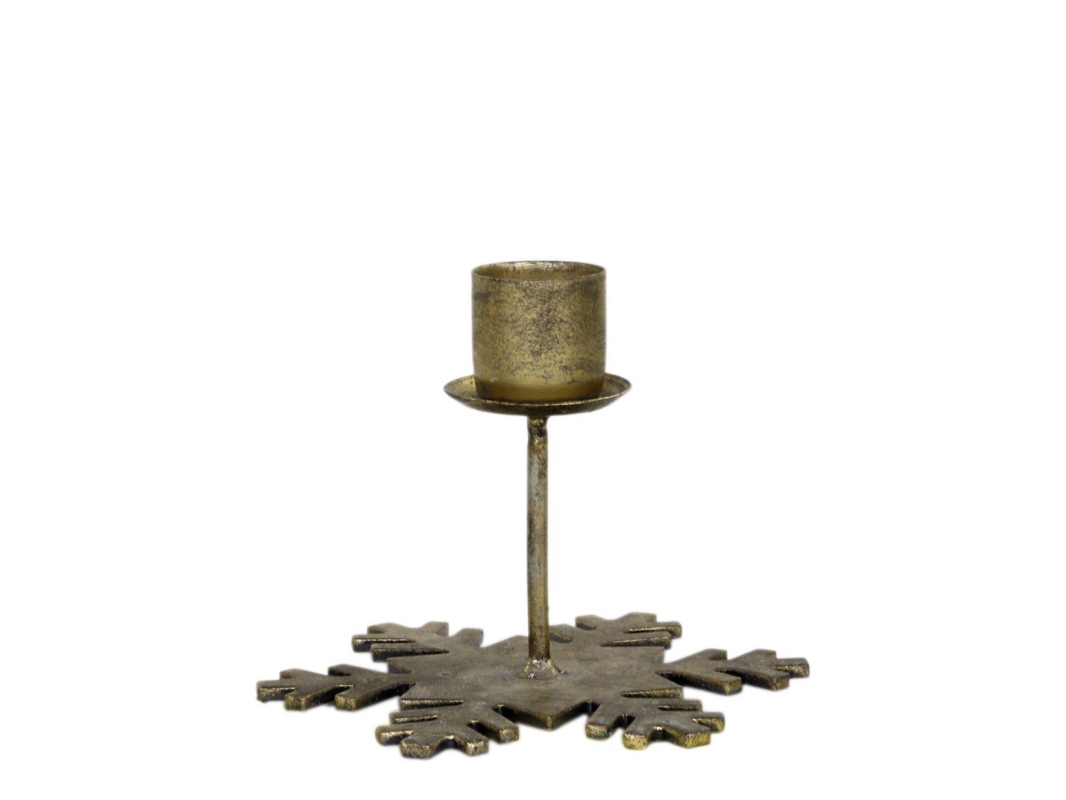 Ljusstake - Snöflinga - Snöstjärna - Metall - Kronljus - 4