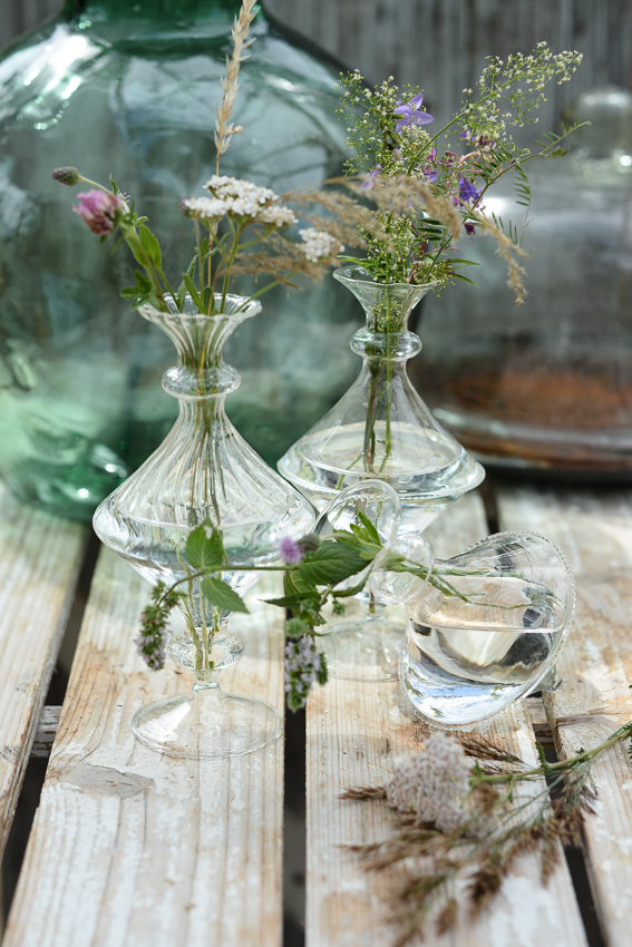 GLASS VASE OLIVIA RAND - 16