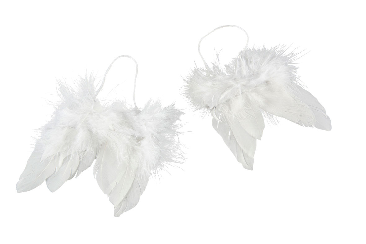 Angel wings/Feather - 8 cm - 1 piece - 4