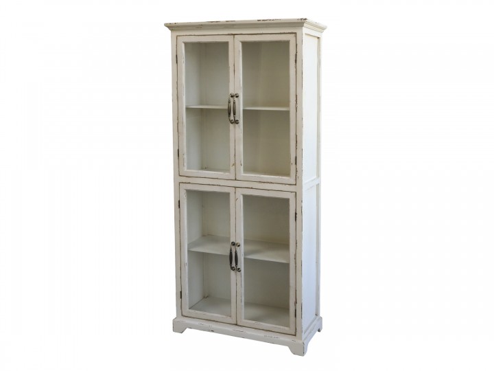Display cabinet with 4 doors - 156x72x33 cm - 4