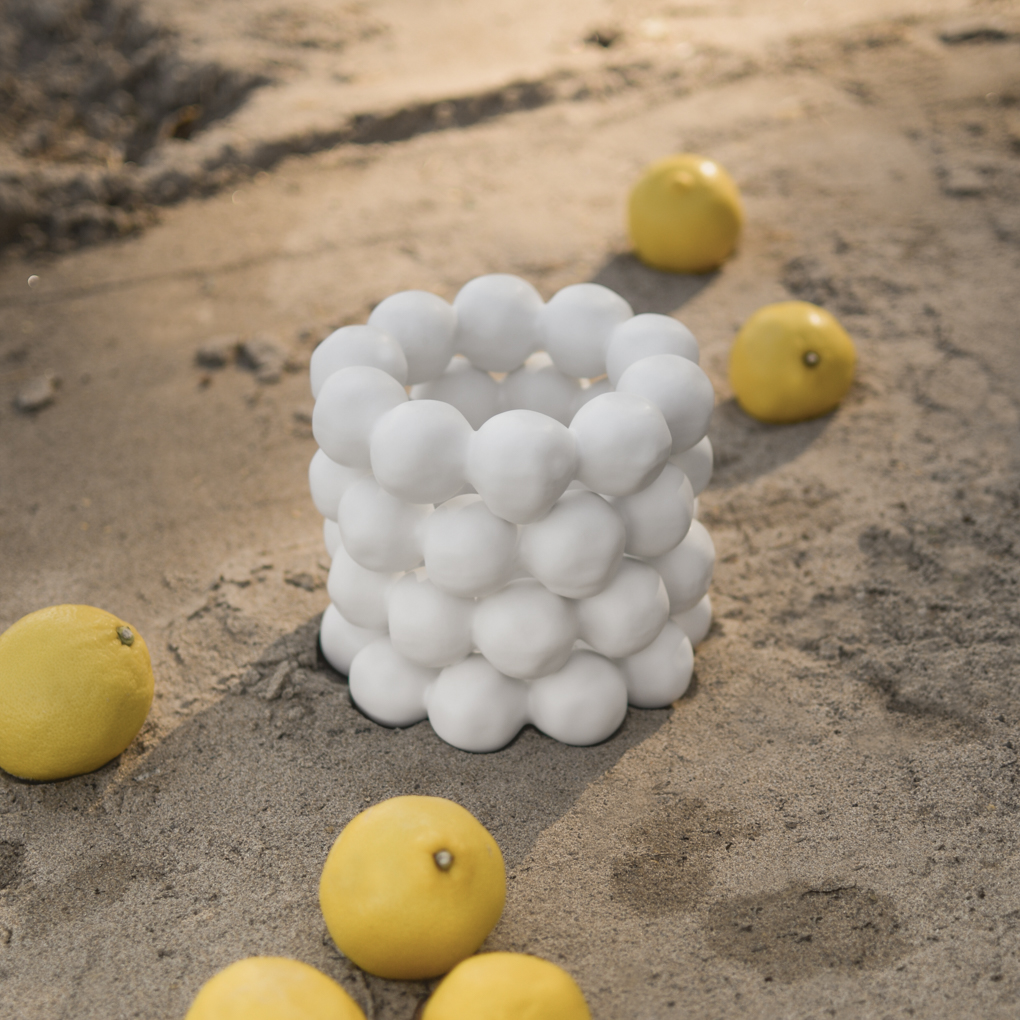 Bright - White - Lantern - Snowballs - Snowball lantern - DBKD - 17x15 cm - 9
