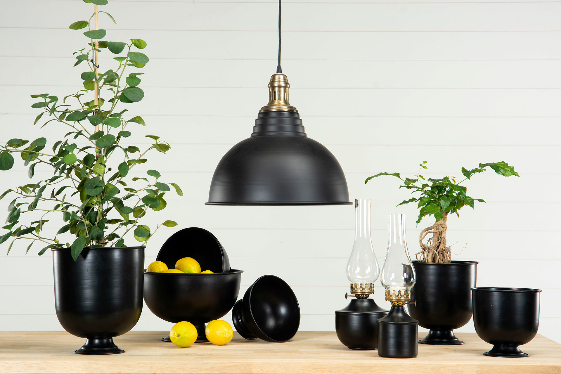 Lampa - Taklampa - Svart - 38x34 cm - 4
