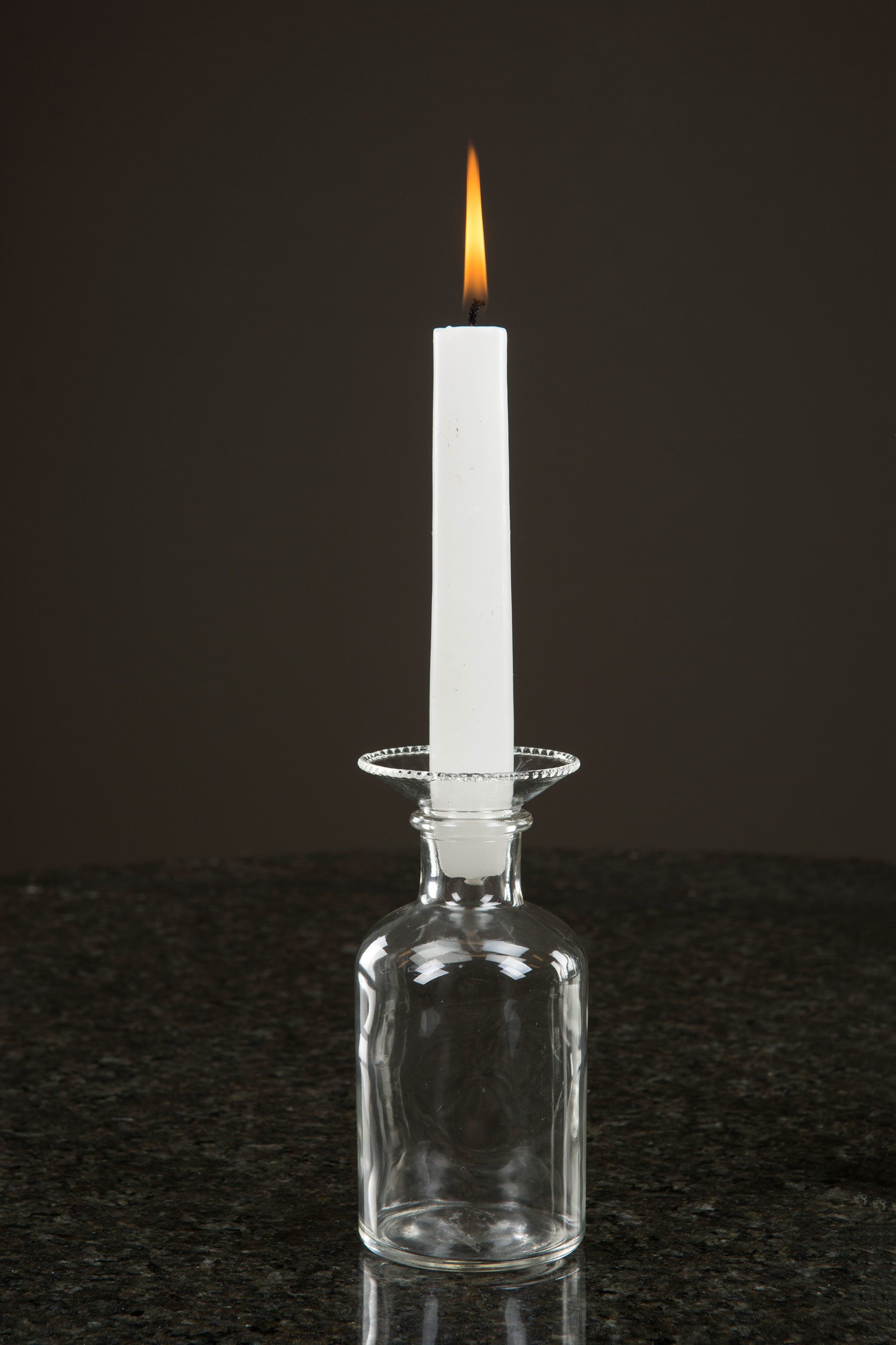 Glass bottle with cork - Bottle - Clear - Small - 3