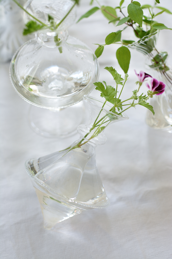 OLIVIA DOT HORIZONTAL GLASS VASE - 3
