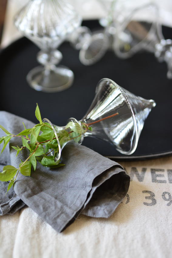 OLIVIA DOT HORIZONTAL GLASS VASE - 2