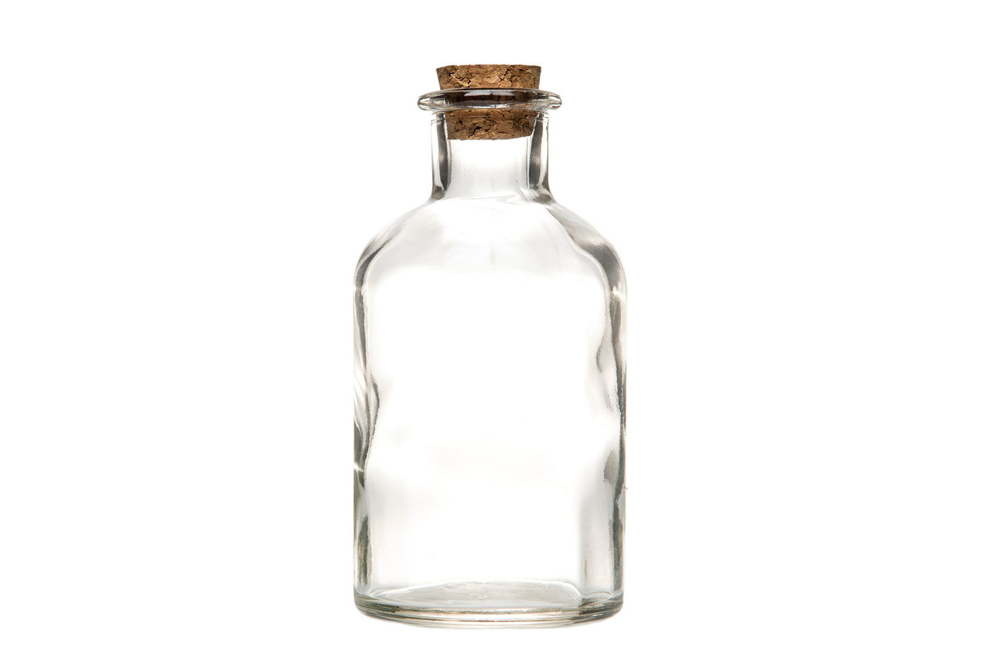 Glasflaska med kork - Flaska - Klar - Medium - 7
