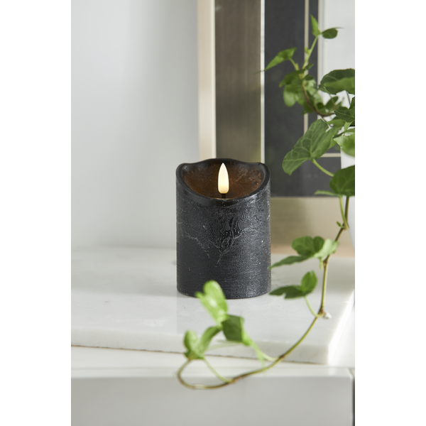 LED Blockljus Flamme Rustic - 2