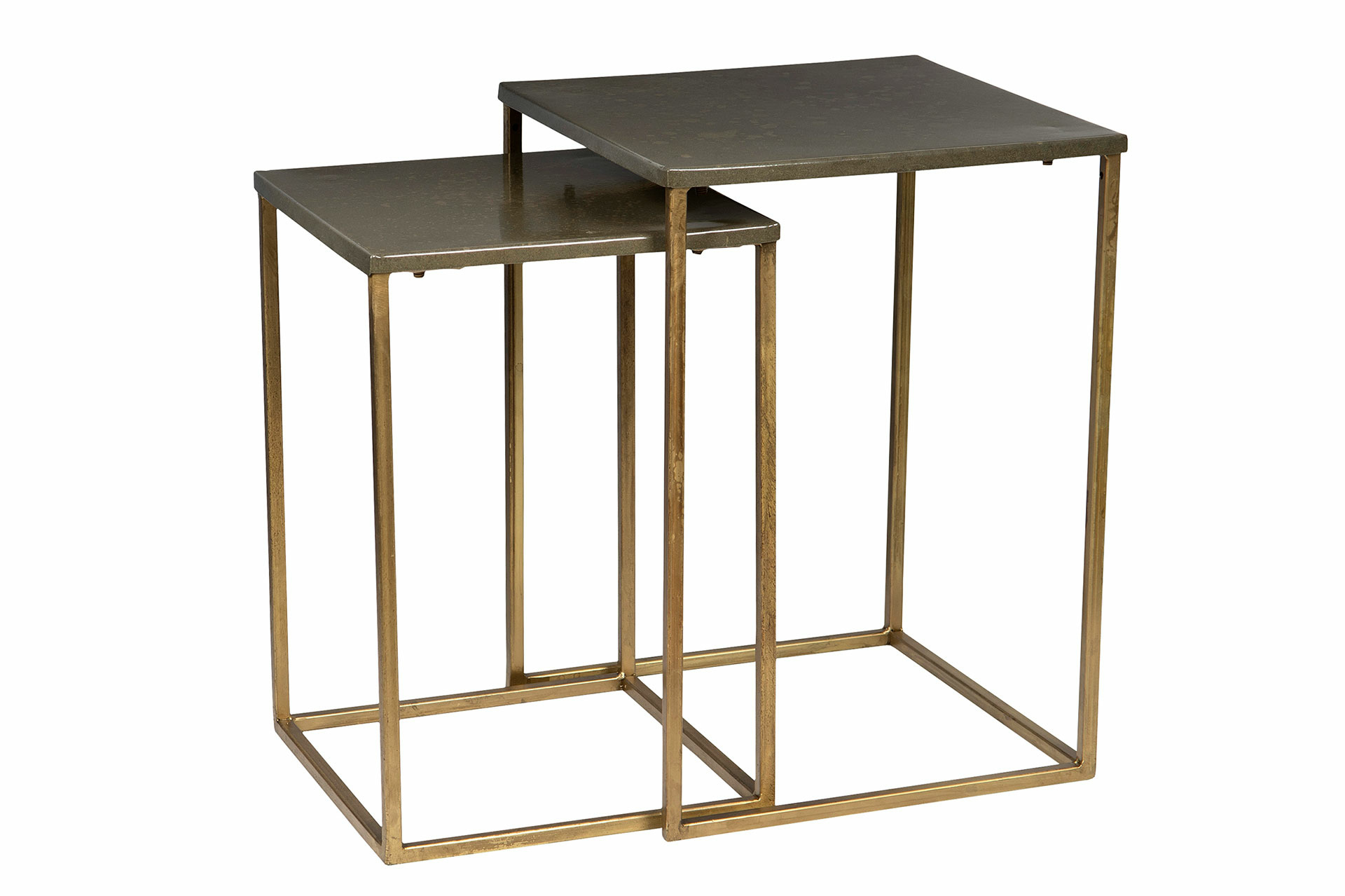 Side table - Side table Square Olive - 2-pack - 2