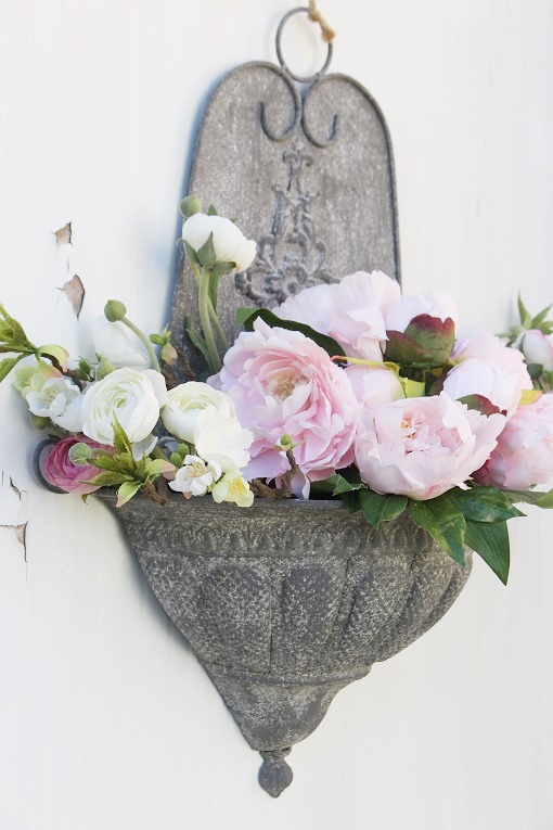 WALL POT / FLOWER BOX - ANTIQUE GREY - 4