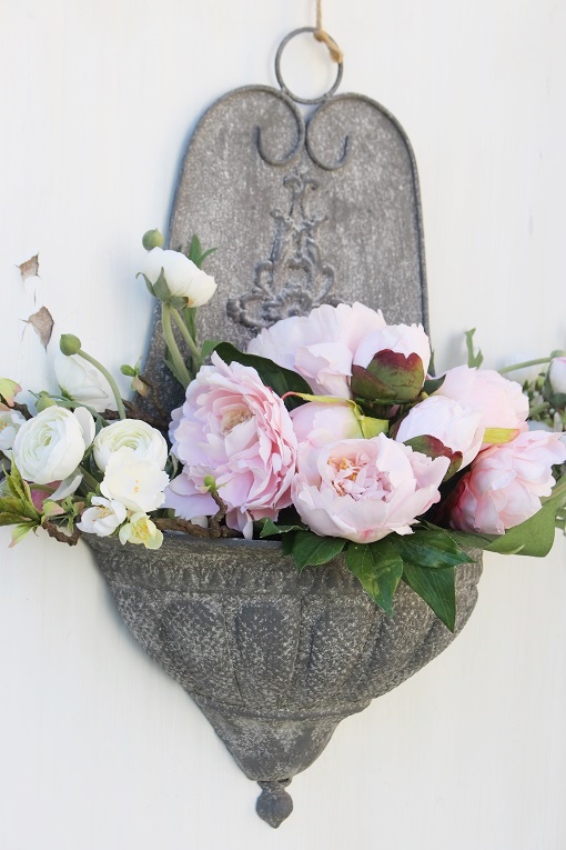 WALL POT / FLOWER BOX - ANTIQUE GREY - 2