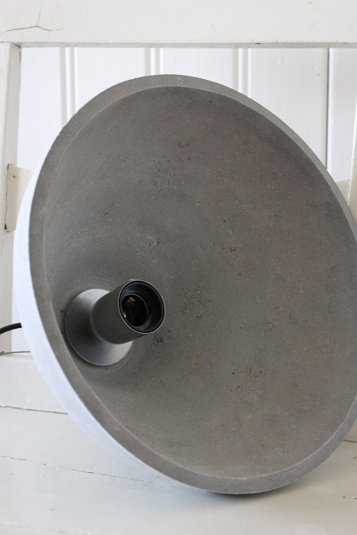 Industrial lamp - Lamp - Ceiling lamp - Concrete 30x25 cm - 4