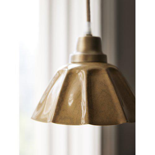 Window lamp - Lamp - Cobbler's lamp - Sheet metal - Yellow - 17.5x15 cm - 7