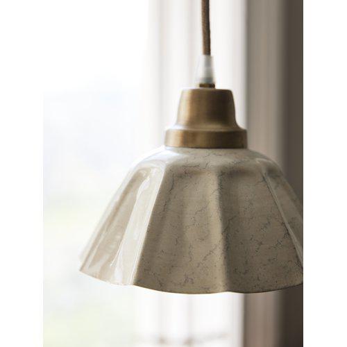 Fönsterlampa - Lampa - Skomakarlampa - Plåt - Offwhite - 17,5x15 cm - 4