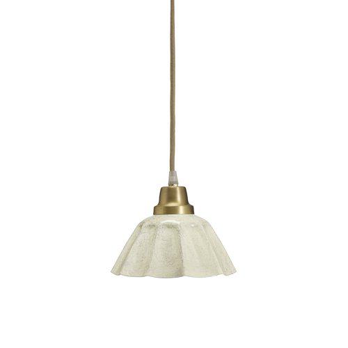 Fönsterlampa - Lampa - Skomakarlampa - Plåt - Offwhite - 17,5x15 cm - 2