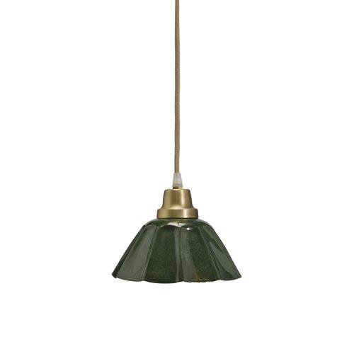 Window lamp - Lamp - Cobbler lamp - Sheet metal - Dark green - 17.5x15 cm - 3