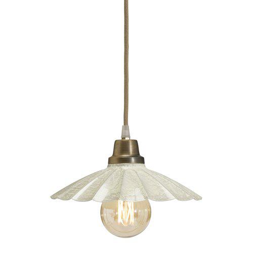 Ceiling lamp - Window lamp - Cobbler lamp Enamel - Off-white - 24 cm - 4