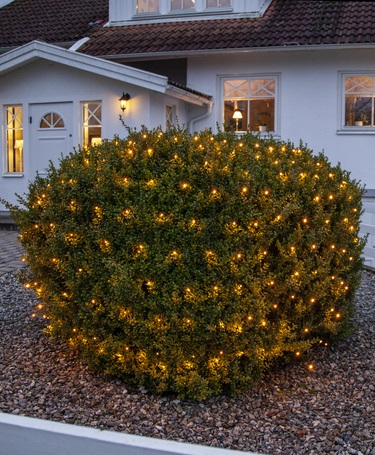 Warm white light net - String lights - Christmas lighting - 160 LED lights - 2x2 metres - 2