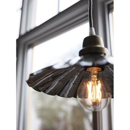 Ceiling lamp - Window lamp - Shoemaker lamp Enamel - Dark green - 24 cm - 3