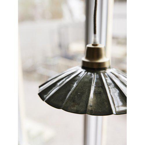 Ceiling lamp - Window lamp - Shoemaker lamp Enamel - Dark green - 24 cm - 5