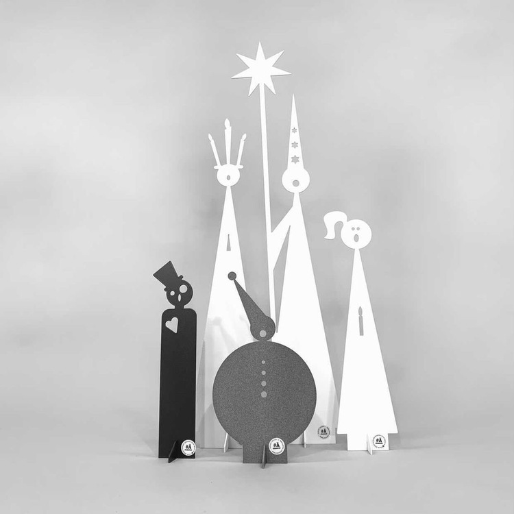 Star boy - White - 58 cm - Sheet metal - 3
