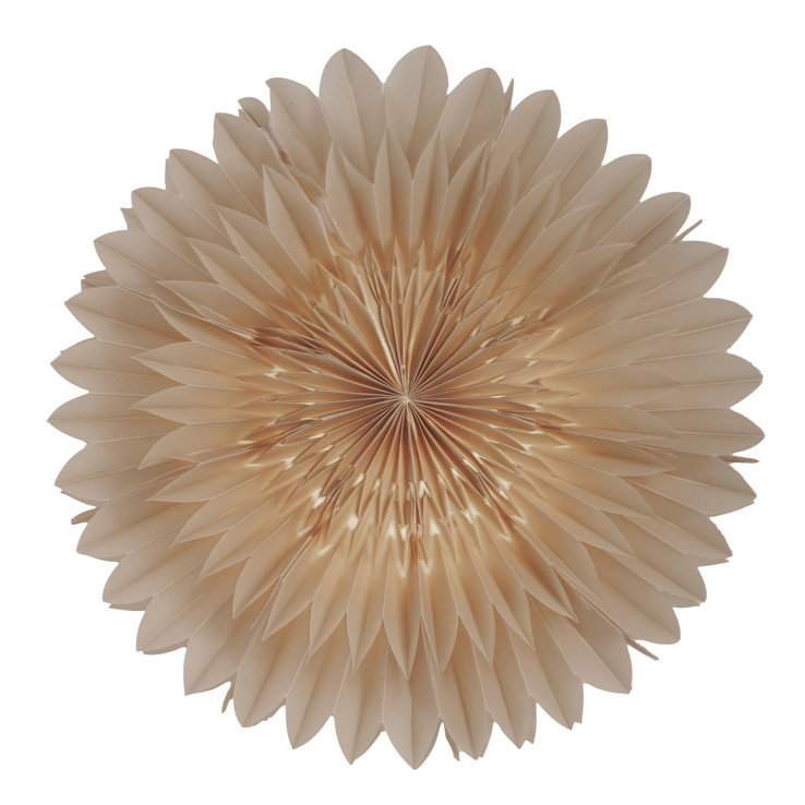 Advent star - Star Lotus - 44 cm - Beige - Watt & Veke - 2