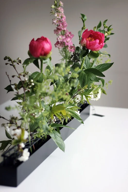 Vase - Candle holder - Candle box - Black - 80 cm - 12