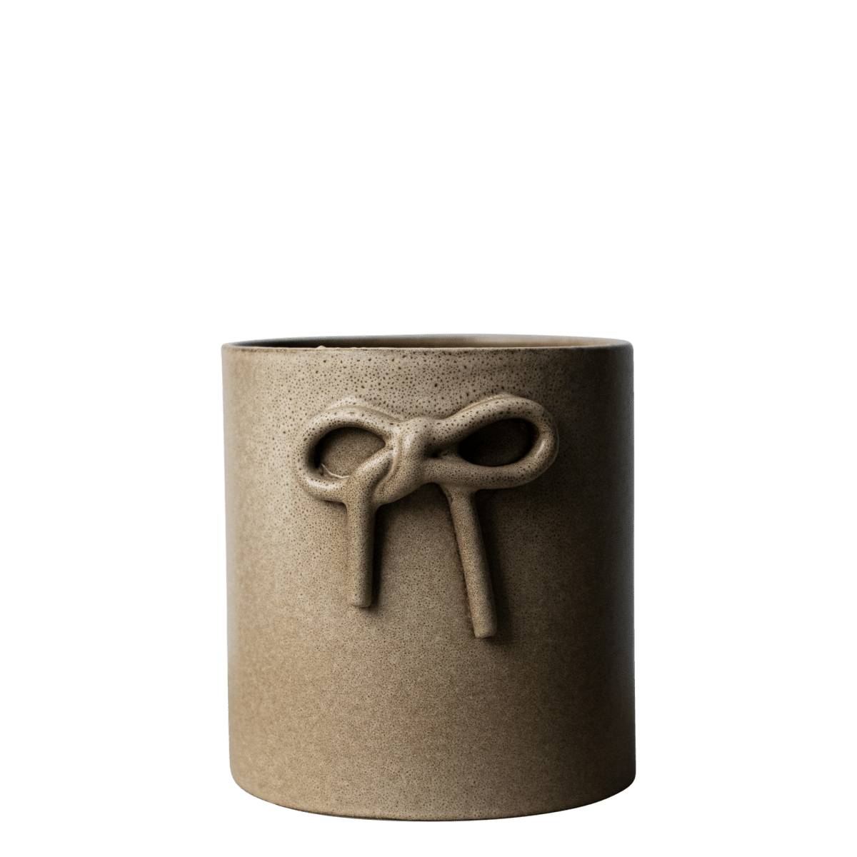 Bow Pot - Large Pot - Beige - 13x14 cm - DBKD - 5
