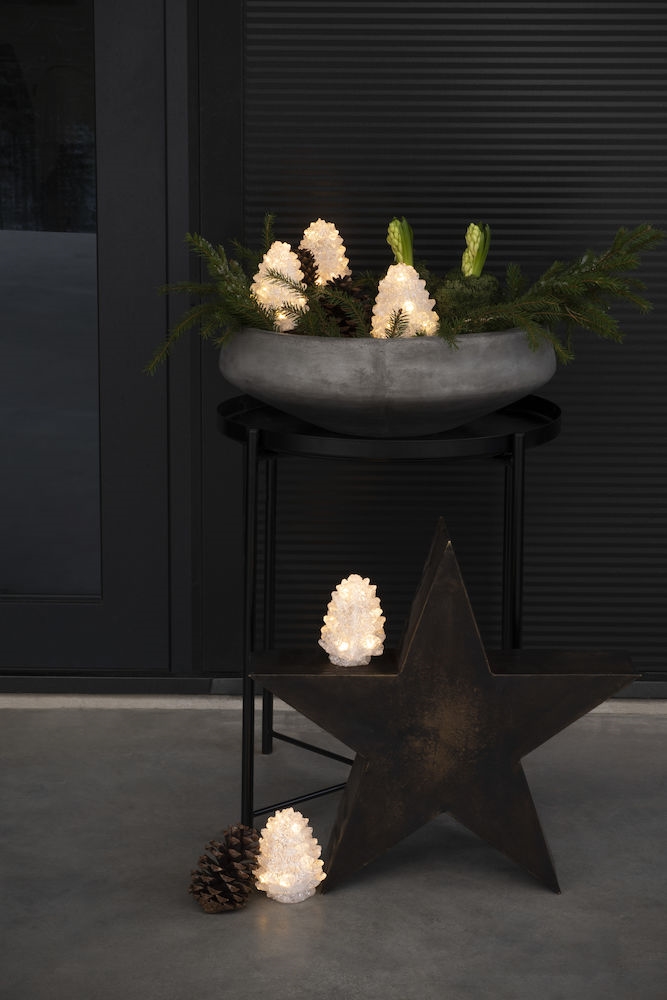 String lights with 5 cones for outdoor use - Dimmable - 2