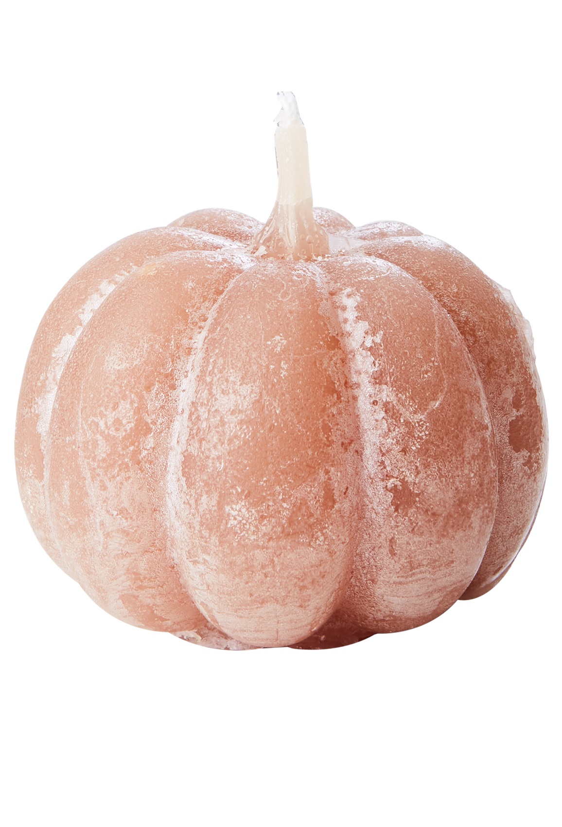 Pumpkin - Candle - Pumpkin candle - Sand - Ø10xH10 cm - 3