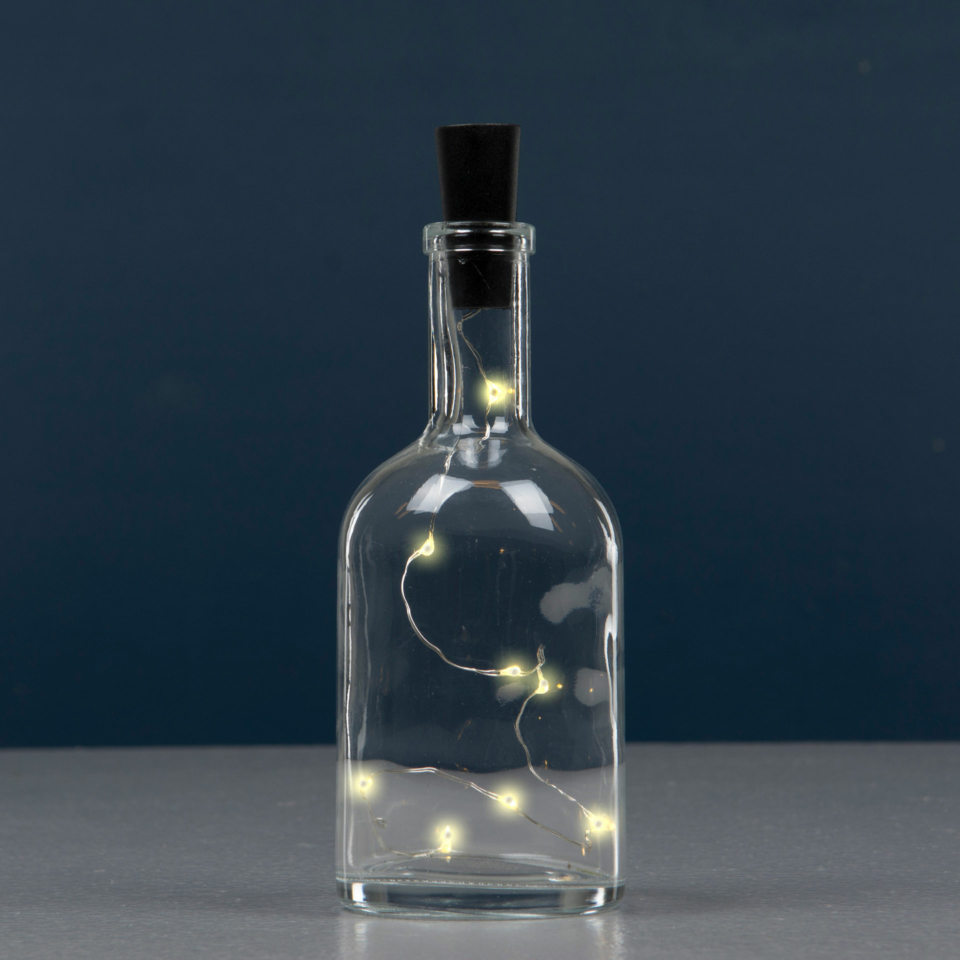 LED string lights/cork/bottle incl. battery - String lights for bottle - Dew Drop - 3