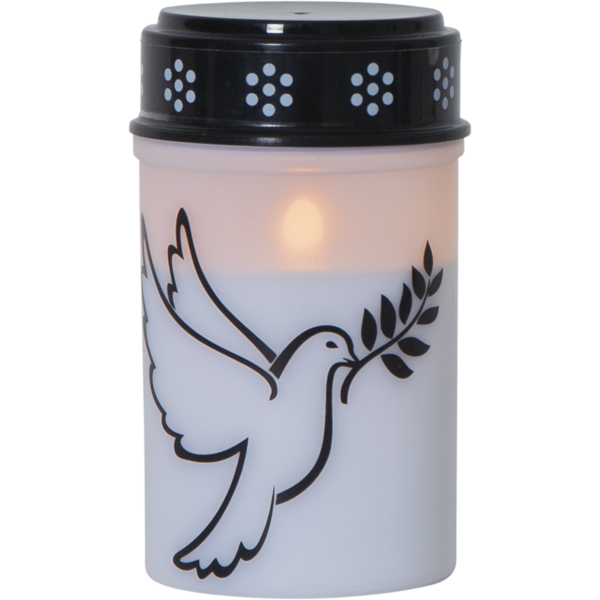 LED Battery Light - Grave Light Dove - Dove - 3