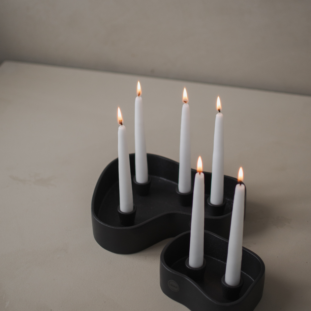 Adventsljusstake Ljusstake - Cast Iron - Fill Me Up - DBKD - 7