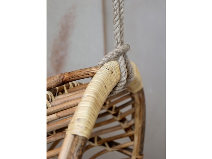 French Hanging Chair - Rattan - H117/L72/W72 cm - 3
