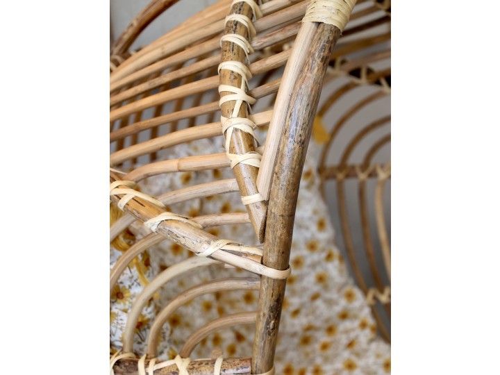 French Hanging Chair - Rattan - H117/L72/W72 cm - 4