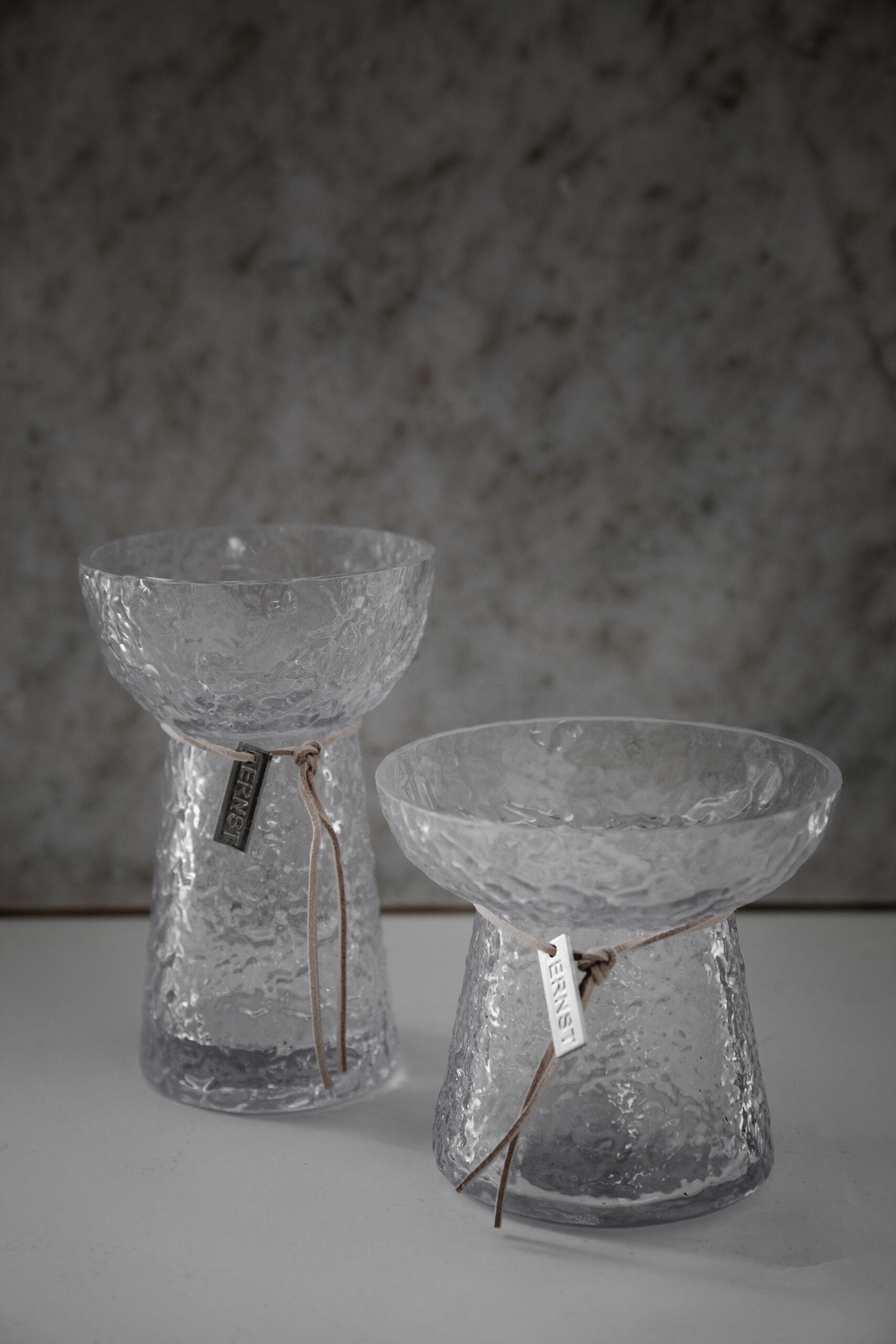Ernst Lökvas - Hyacinth vase - Low - Patterned - 8