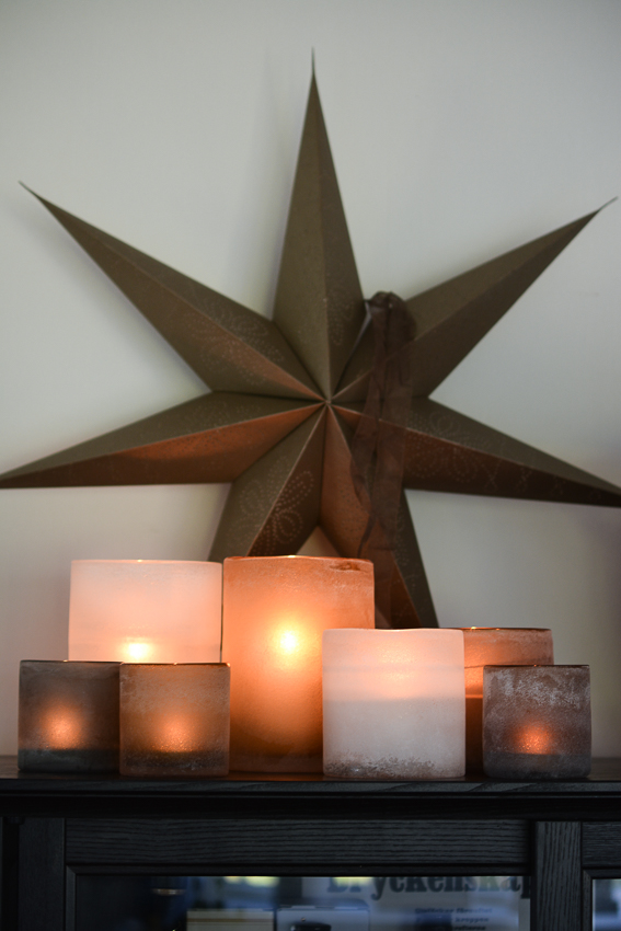 Lantern - Candlestick - Frost - Grey - Large - 7