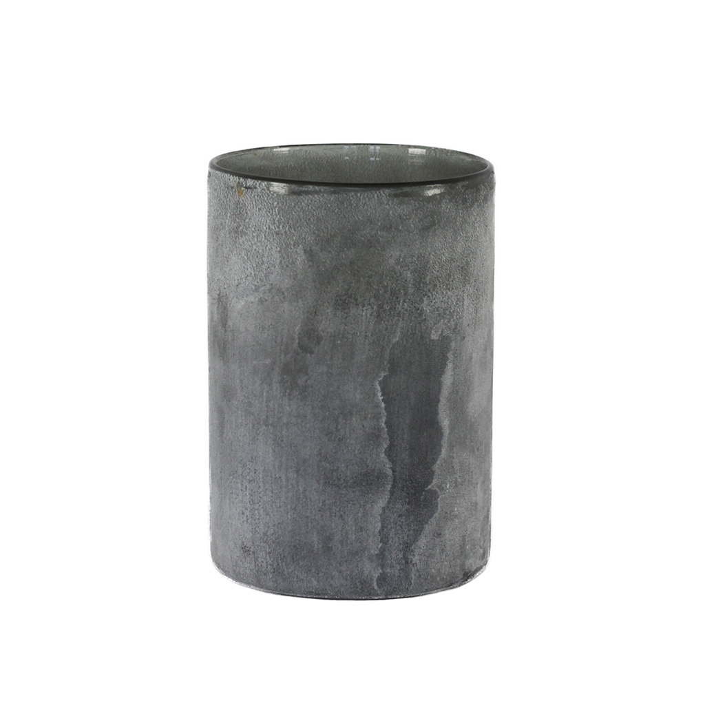 Lantern - Candlestick - Frost - Grey - Large - 11