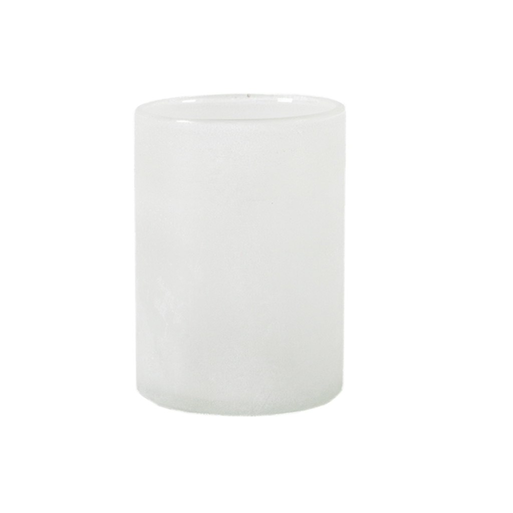 Lantern - Candlestick - Frost - White - Large - 14