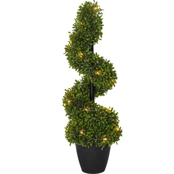 Boxwood - Decorative tree - LED - 65 cm - 2