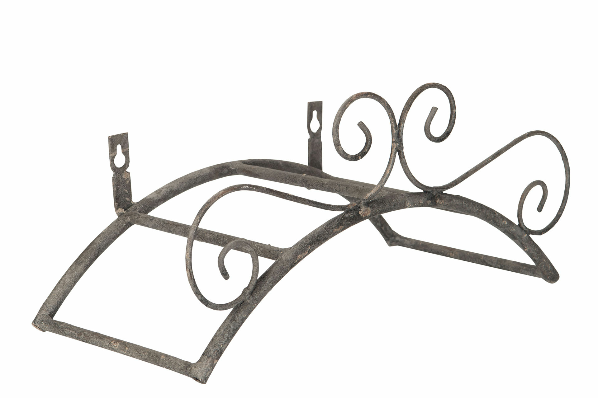 Slanghållare till trädgårdsslangen - Metall - Grå - 37x17x15,5 cm - 3