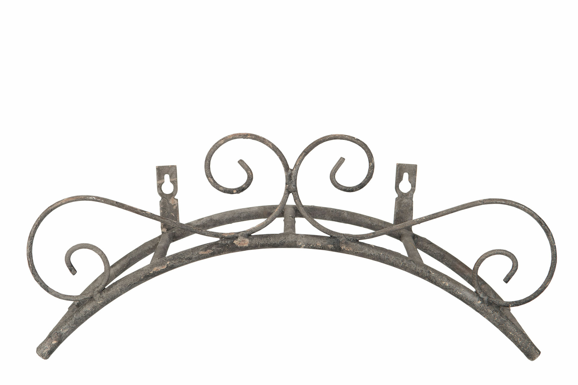 Slanghållare till trädgårdsslangen - Metall - Grå - 37x17x15,5 cm - 4