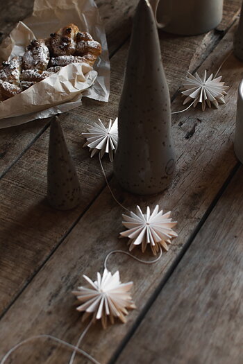 Girlang - Snöflinga - 300 cm - Garland Flake - DBKD