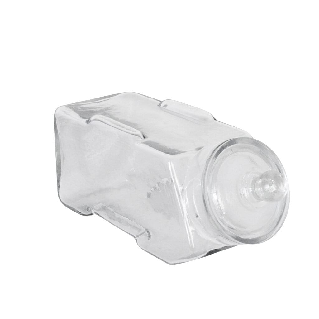 Glasburk Liggande/Stapelbar m. Lock - Liten - 7