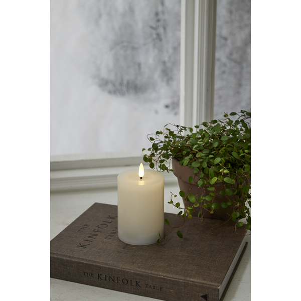 Battery light with timer - LED - Flow - White - 10 cm - 6