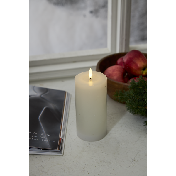 Battery light with timer - LED - Flow - White - 15 cm - 6