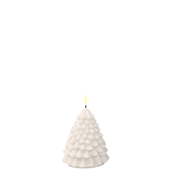 Battery-powered Christmas tree lights - Christmas tree lights - White - 11 cm - 3