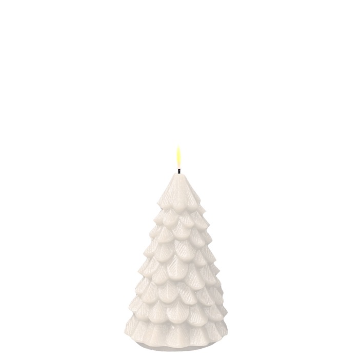 Battery-powered Christmas tree lights - Christmas tree lights - White - 16 cm - 3