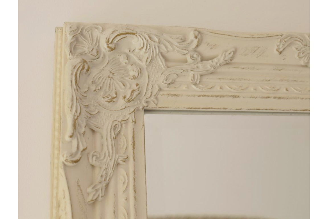 Mirror - Wall mirror - Cream white - 52x42 cm - 3